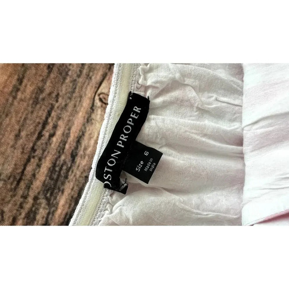 Boston Proper Women's Pink Gingham‎ Halter Midi Dress Size 6 Casual - Picture 5 of 6